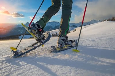 Snowshoeing