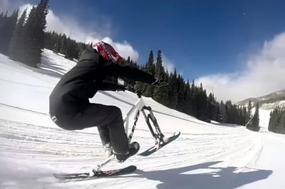Ski bike