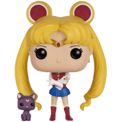 Sailor Moon con Luna