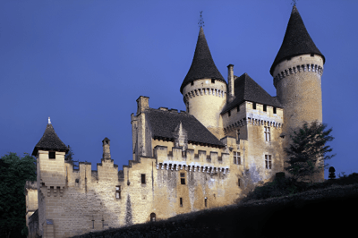 Château de Puymartin and its famous ghost in the north tower