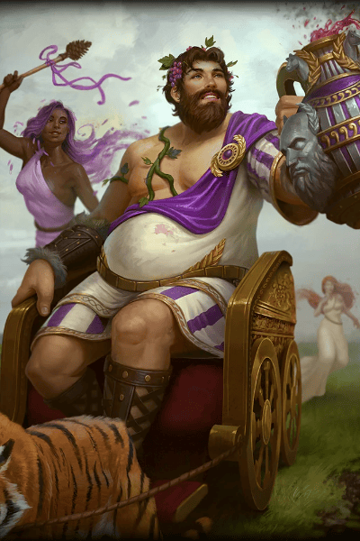 Bacchus, Roman God of Wine