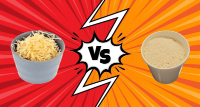 Gruyère vs Parmigiano