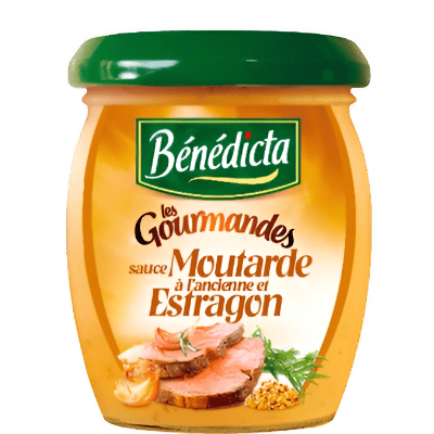 Sauce moutarde à l’ancienne et estragon