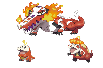 Chochodil Crocogril Flâmigator (Generazione 9)