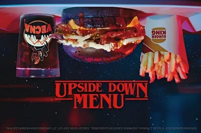 Menu Upside Down