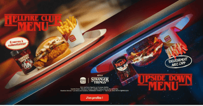 Stranger Things x Burger King