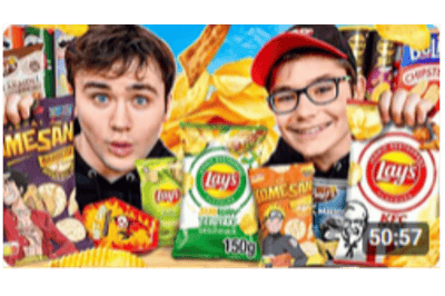 Comemos 100 chips seguidos e os julgamos