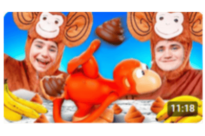 Nunca jogue o cocô de macaco errado (monkey see monkey poo game)