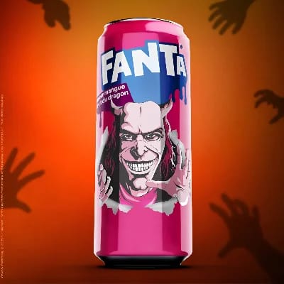 Fanta mango dragon fruit flavor x The Grabber