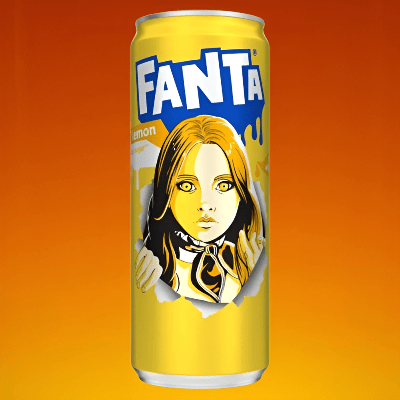 Fanta lemon
