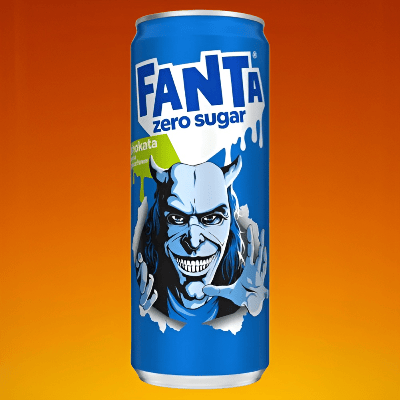 Fanta shokata zero sugar x The Grabber