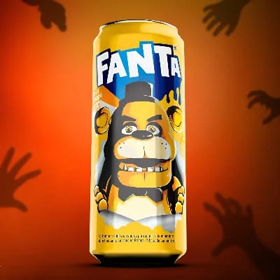 Fanta lemon slush x Freddy Fazbear