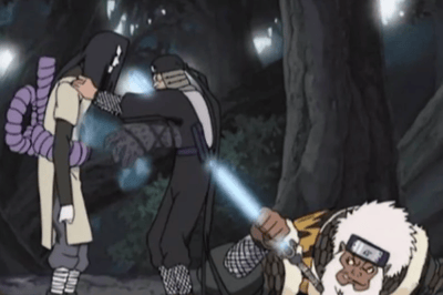 Hiruzen vs Orochimaru