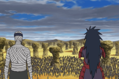Madara vs Alleanza Shinobi