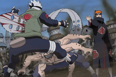 Kakashi vs Pain