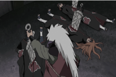 Jiraya vs Pain