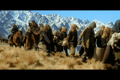 II – On ne voit que peu de femmes nains – Gimli décrivant son peuple à Eowyn sur la route du Gouffre de Helm