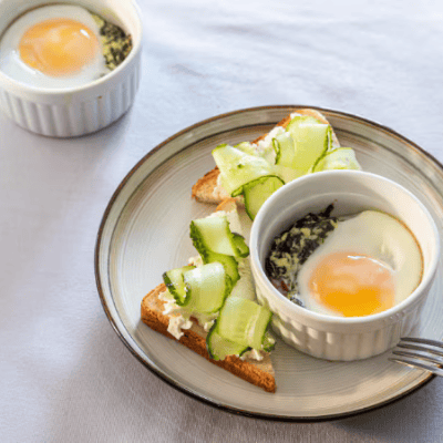 Huevo cocotte