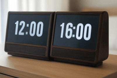 De mediodía a 16h