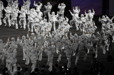 The epic "Sportographie" performance