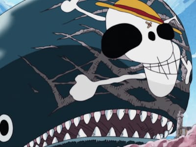 Jolly Roger on Laboon