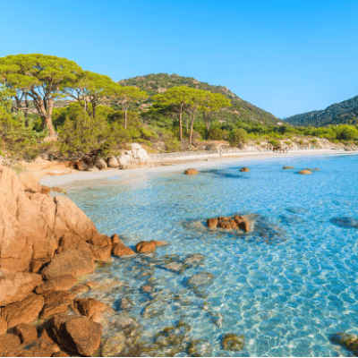 Saleccia Beach in Corsica