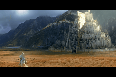 III – La cabalgata de Gandalf y Pippin hasta el palacio de Denethor
