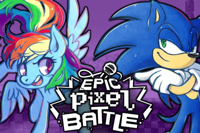 Rainbow Dash vs Sonic