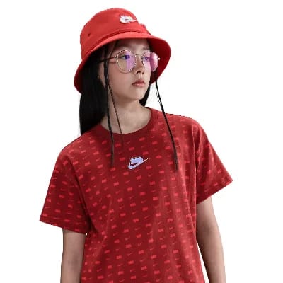 T-shirt corta rossa Collezione Nike x LEGO®