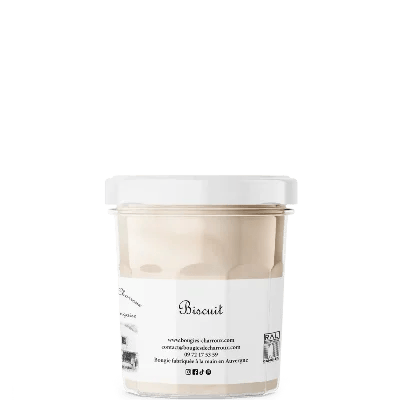 Bougie parfumée biscuit