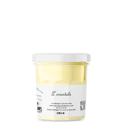 Bougie parfumée l’orientale