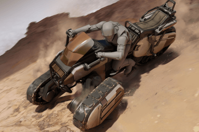 Moto de arena