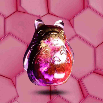 Totoro Rouge/Doré
