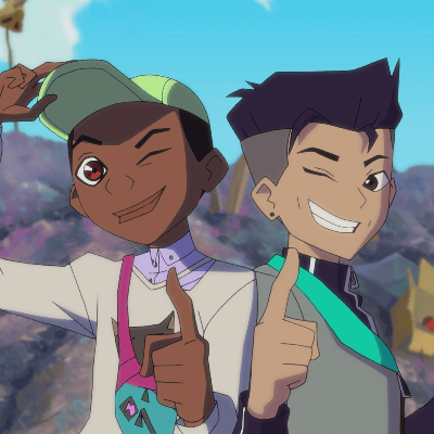 Benson e Troy (Kipo and The Age of Wonderbeasts)