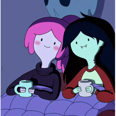 Bubblegum e Marceline (Adventure Time)