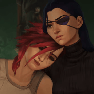Vi e Caitlyn (Arcane)