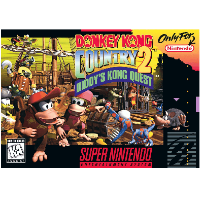 DONKEY KONG COUNTRY 2 – DIDDY’S KONG QUEST (1995) – SNES