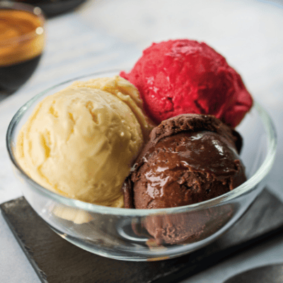 Helados y Sorbetes 3 bolas