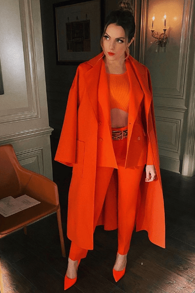 Eclat orangé