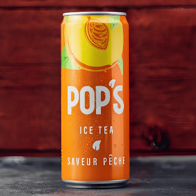 Pop's Ice Tea Peach
