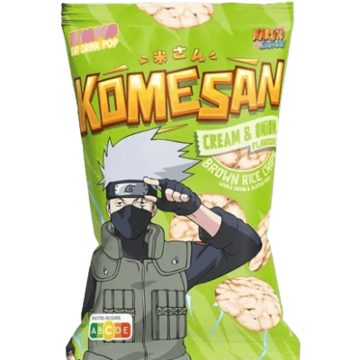 sour cream & onion rice chips (kakashi)