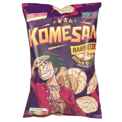 barbecue rice chips (luffy)