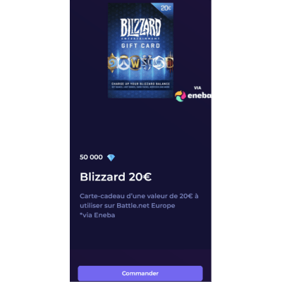Blizzard 20€