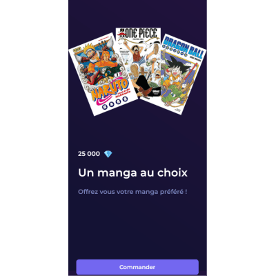 Um mangá à escolha