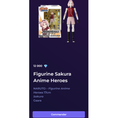Figura Sakura Anime Heroes