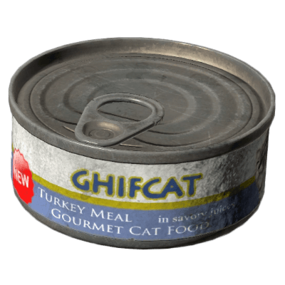 Comida para gato en lata