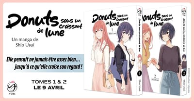 Donuts sous un croissant de lune
