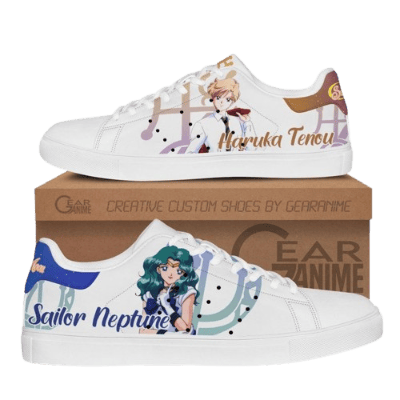 Sailor Neptune e Sailor Uranus skate sneakers