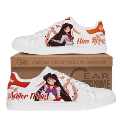 Sailor Mars skate sneakers