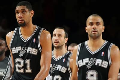 Tim Duncan – Tony Parker – Manu Ginobili